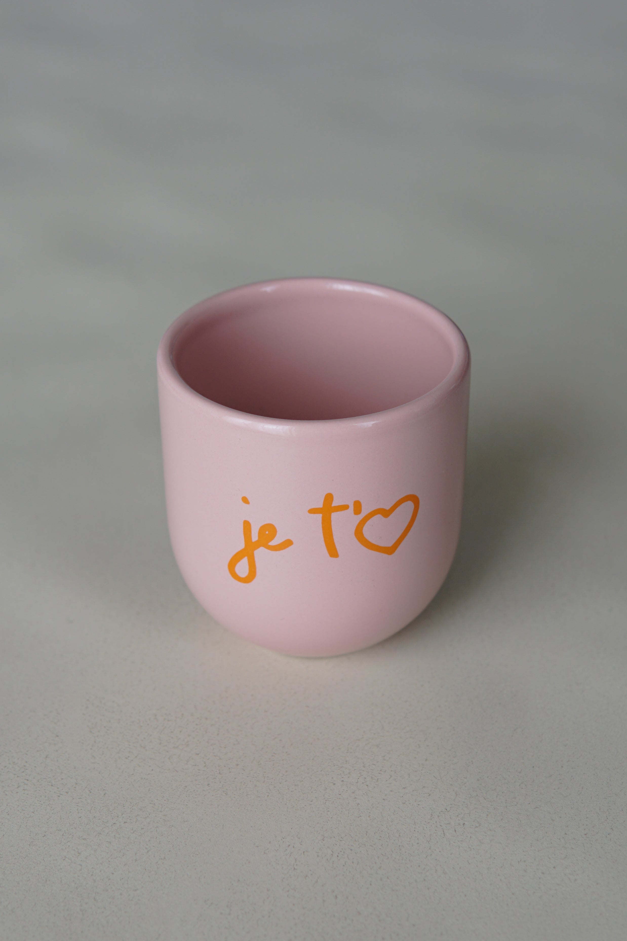 PINK JE T'AIME MUG