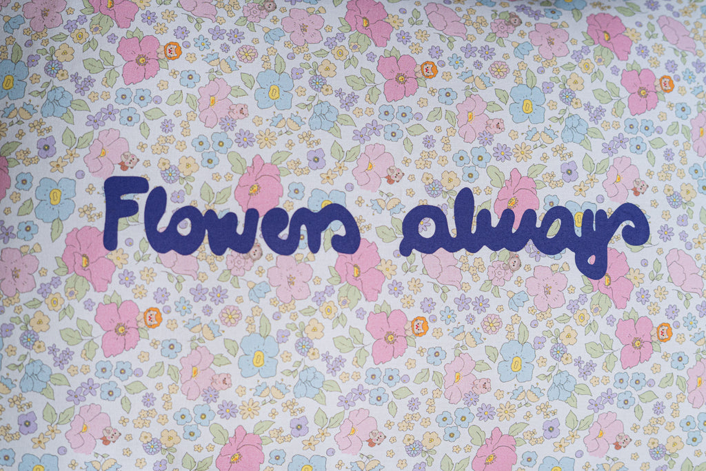 Flowers always cushion 60x40cm