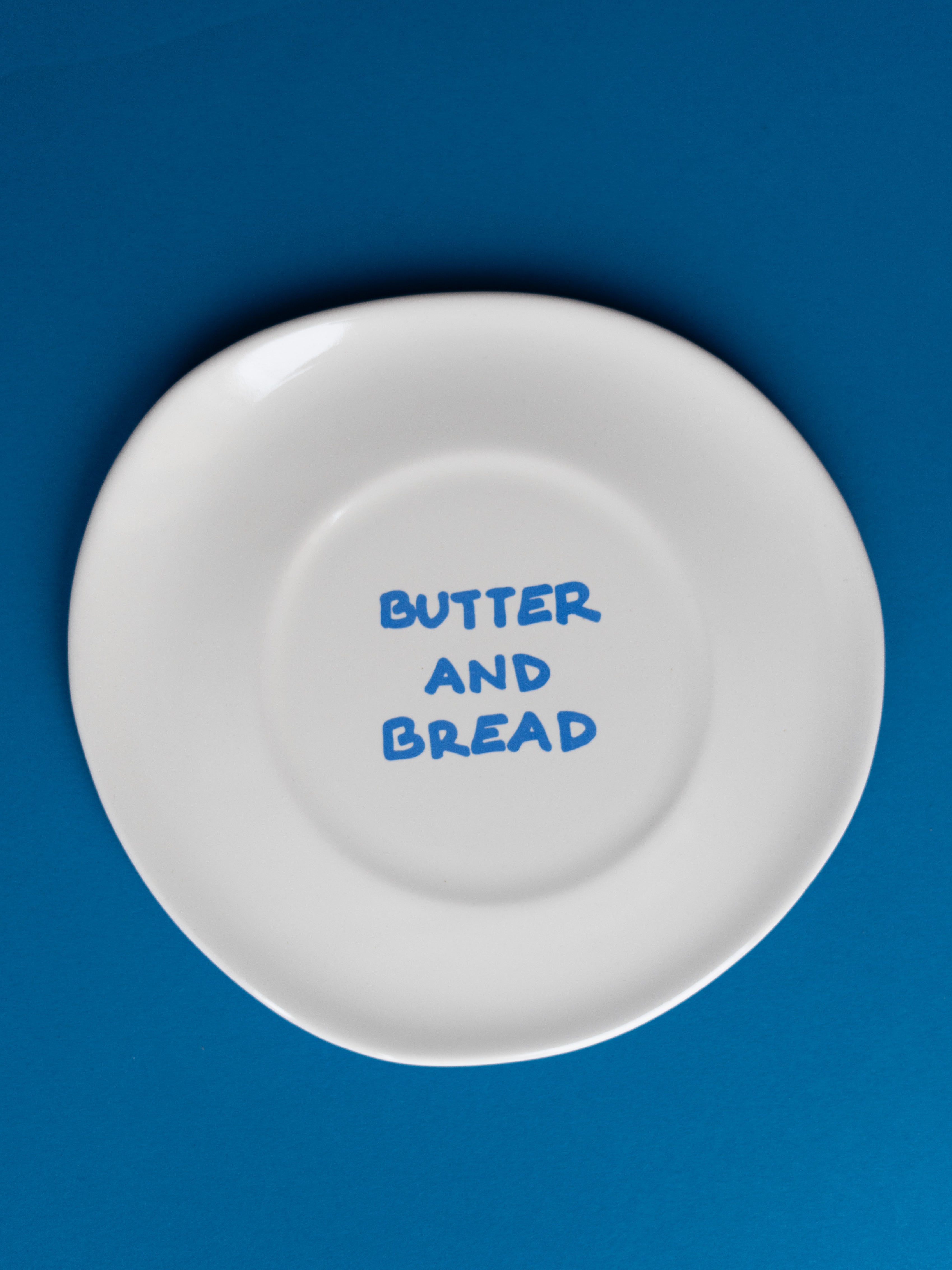 BUTTER AND BREAD PLATE