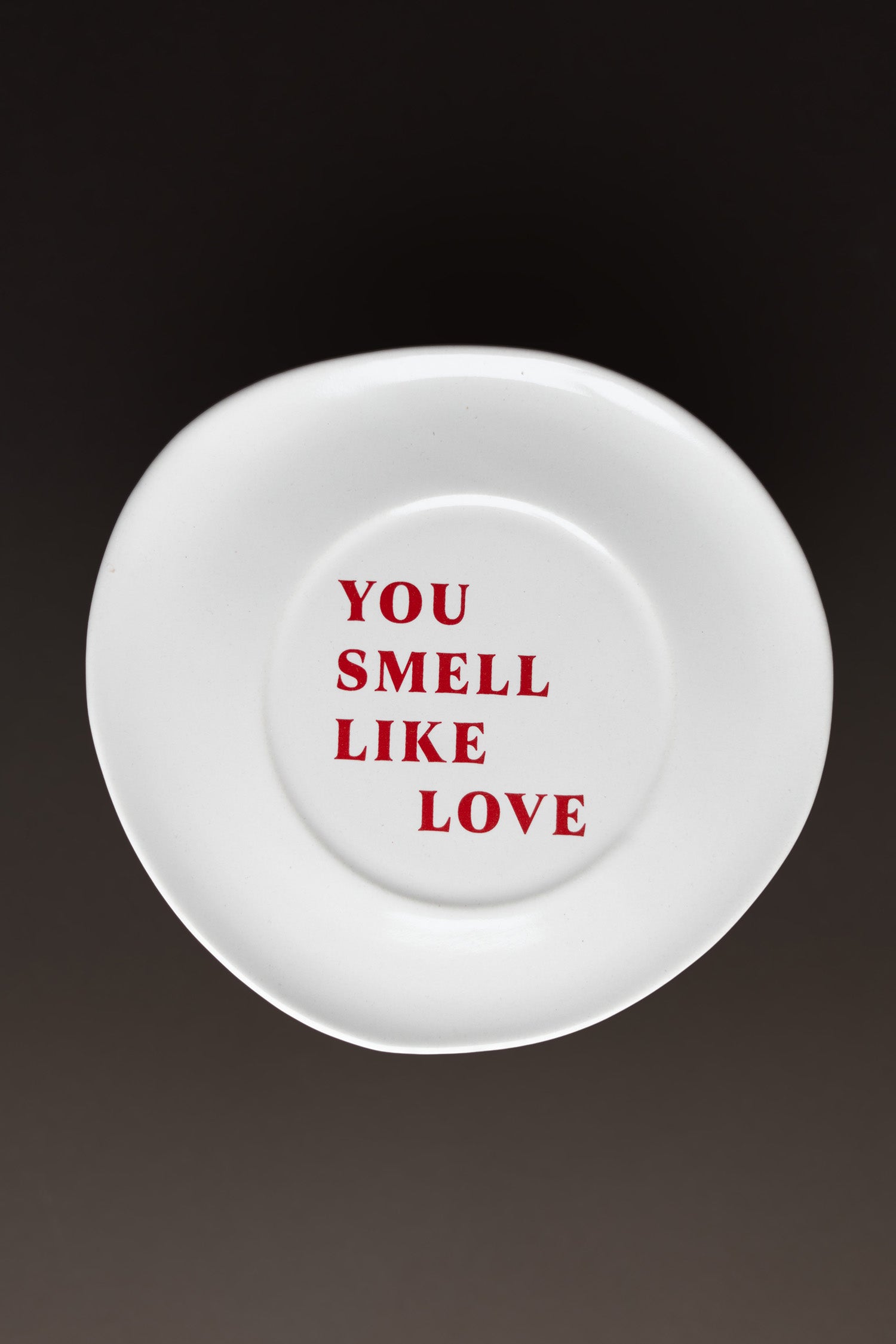 YOU SMELL LIKE LOVE PLATE