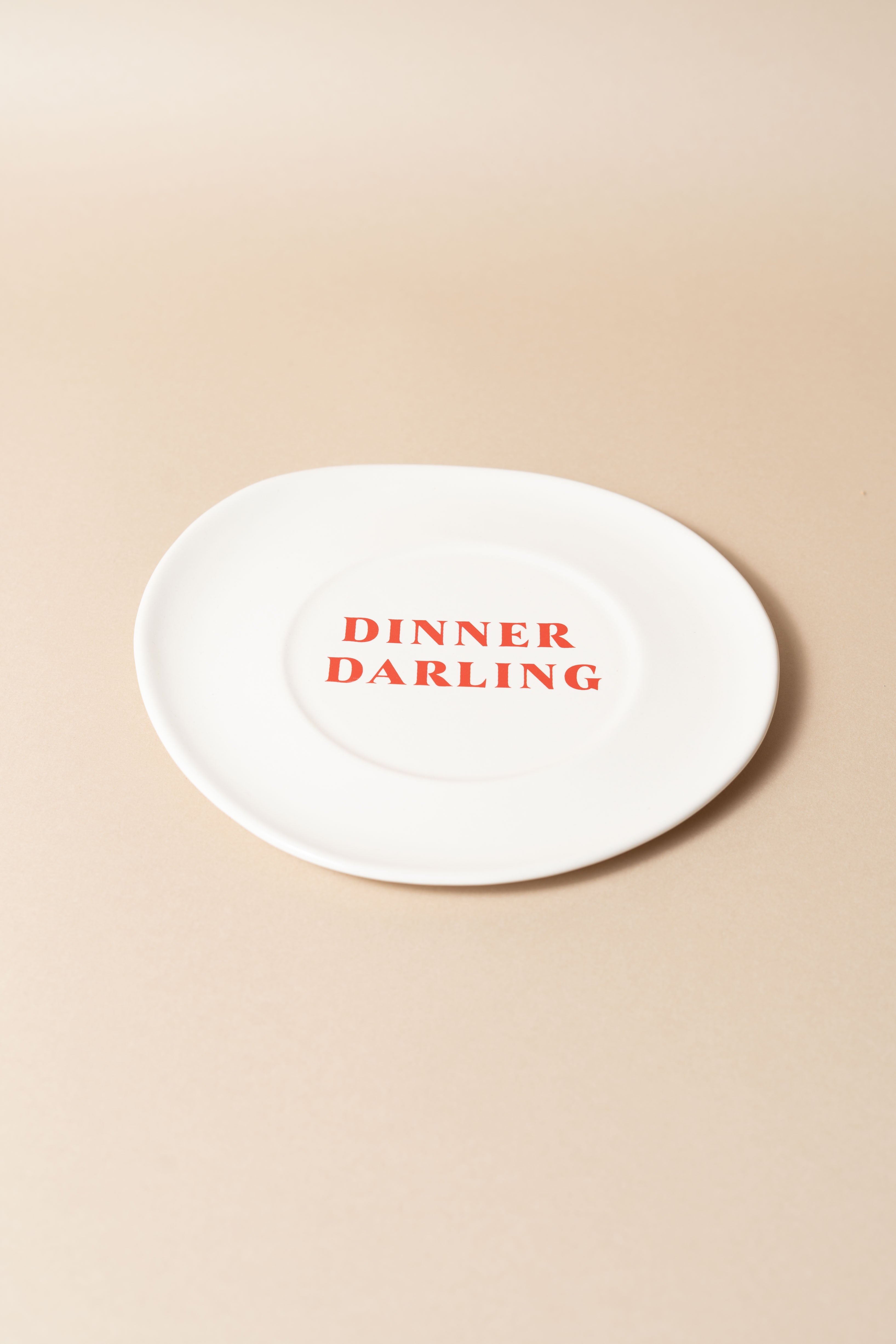 DINNER DARLING PLATE