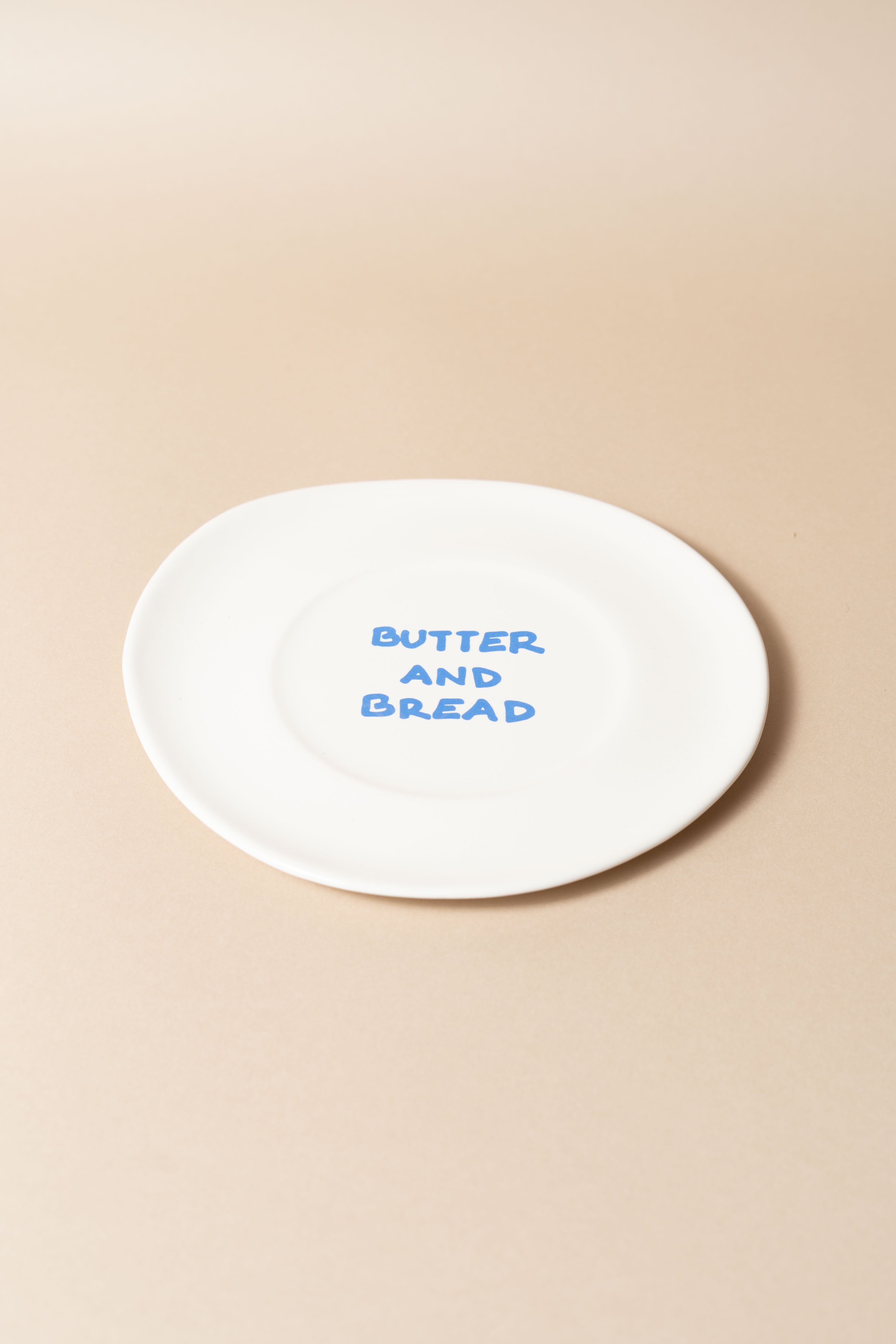 BUTTER AND BREAD PLATE