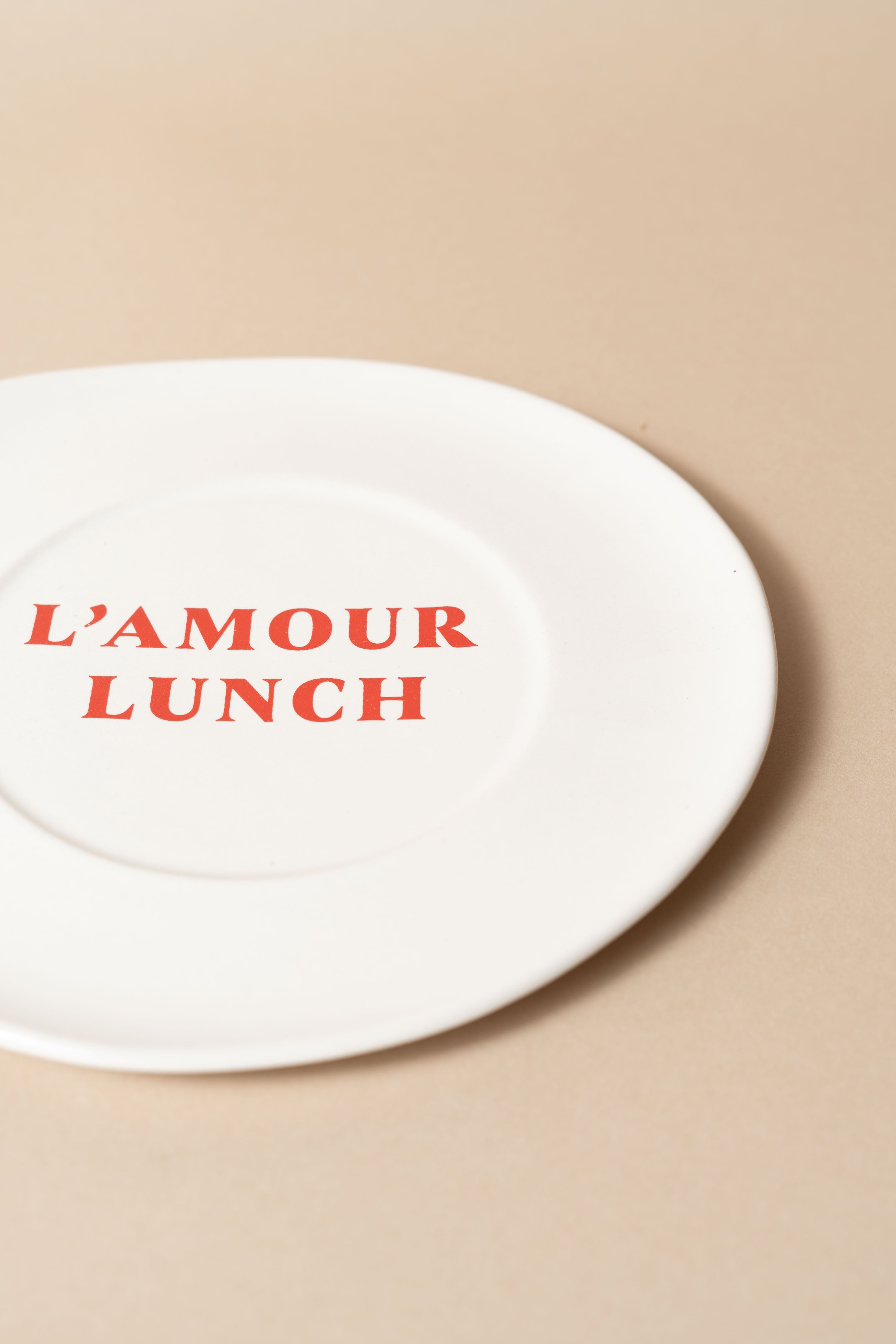 L'AMOUR LUNCH PLATE