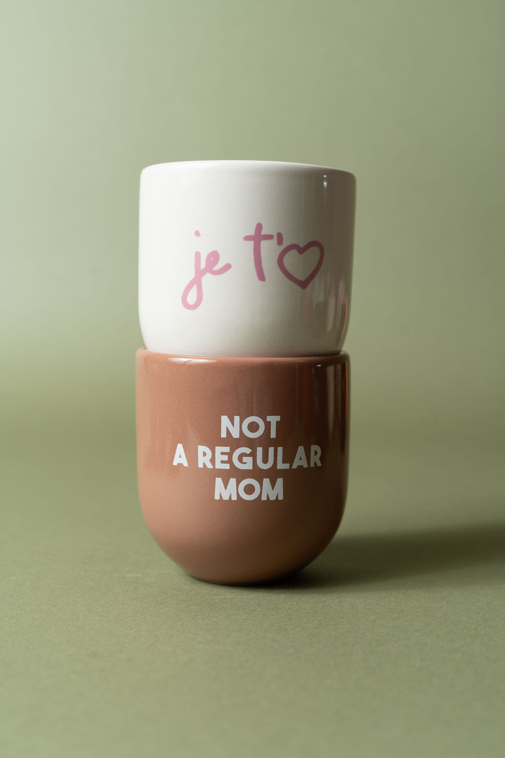 WHITE JE'TAIME MUG