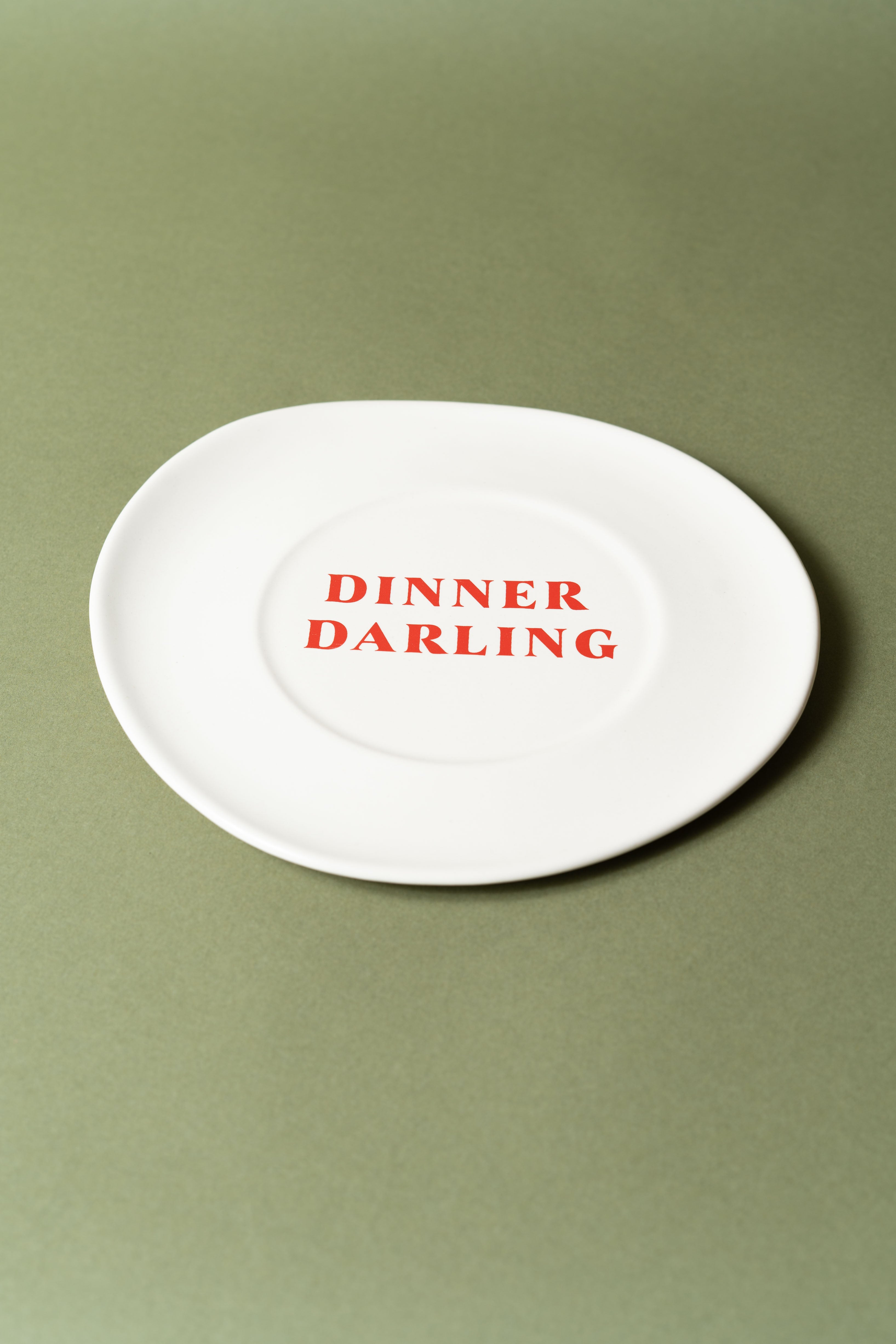 DINNER DARLING PLATE