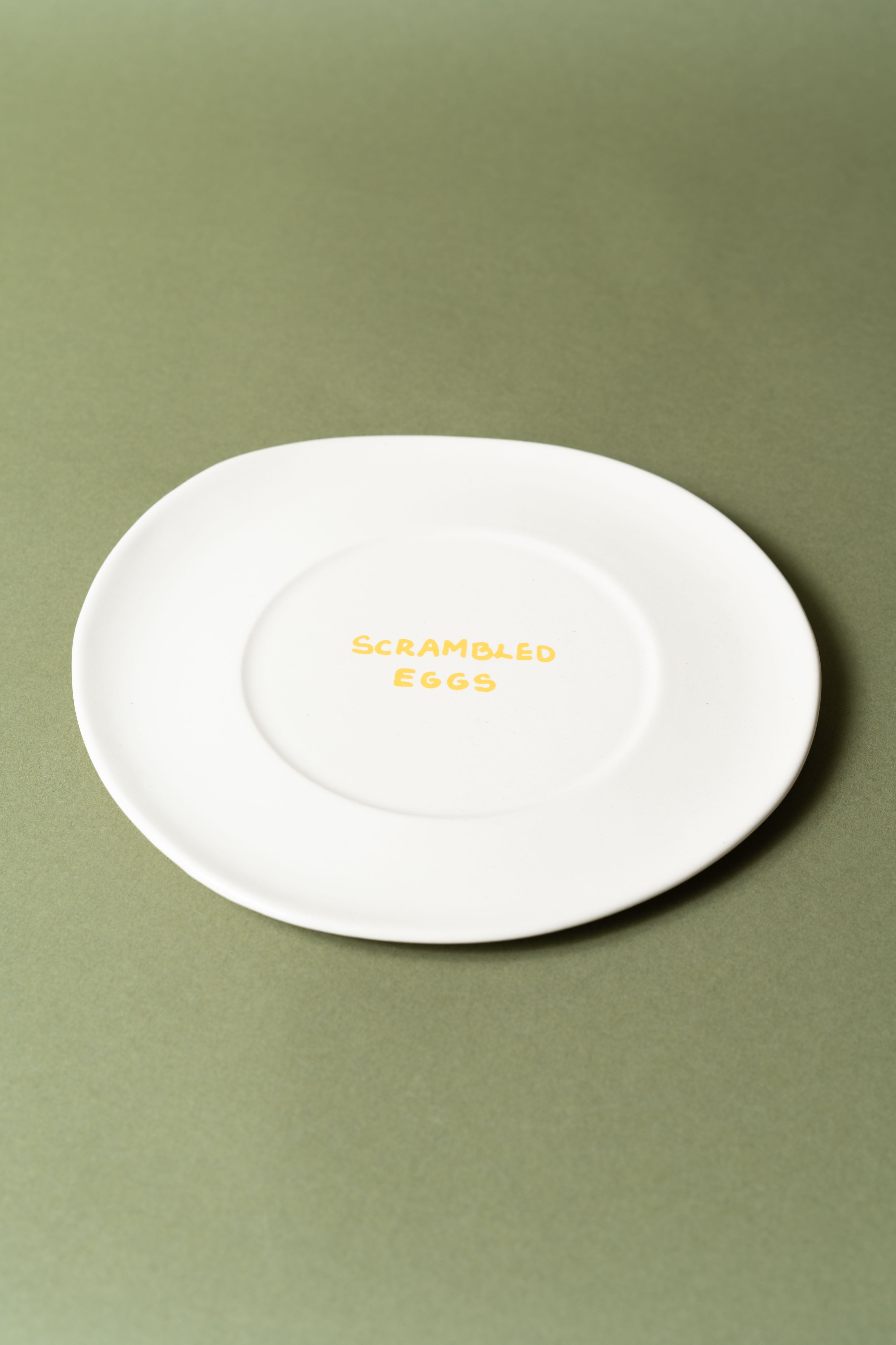 SCRAMBLED EGGS PLATE