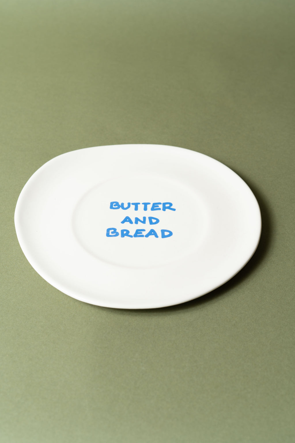 BUTTER AND BREAD PLATE