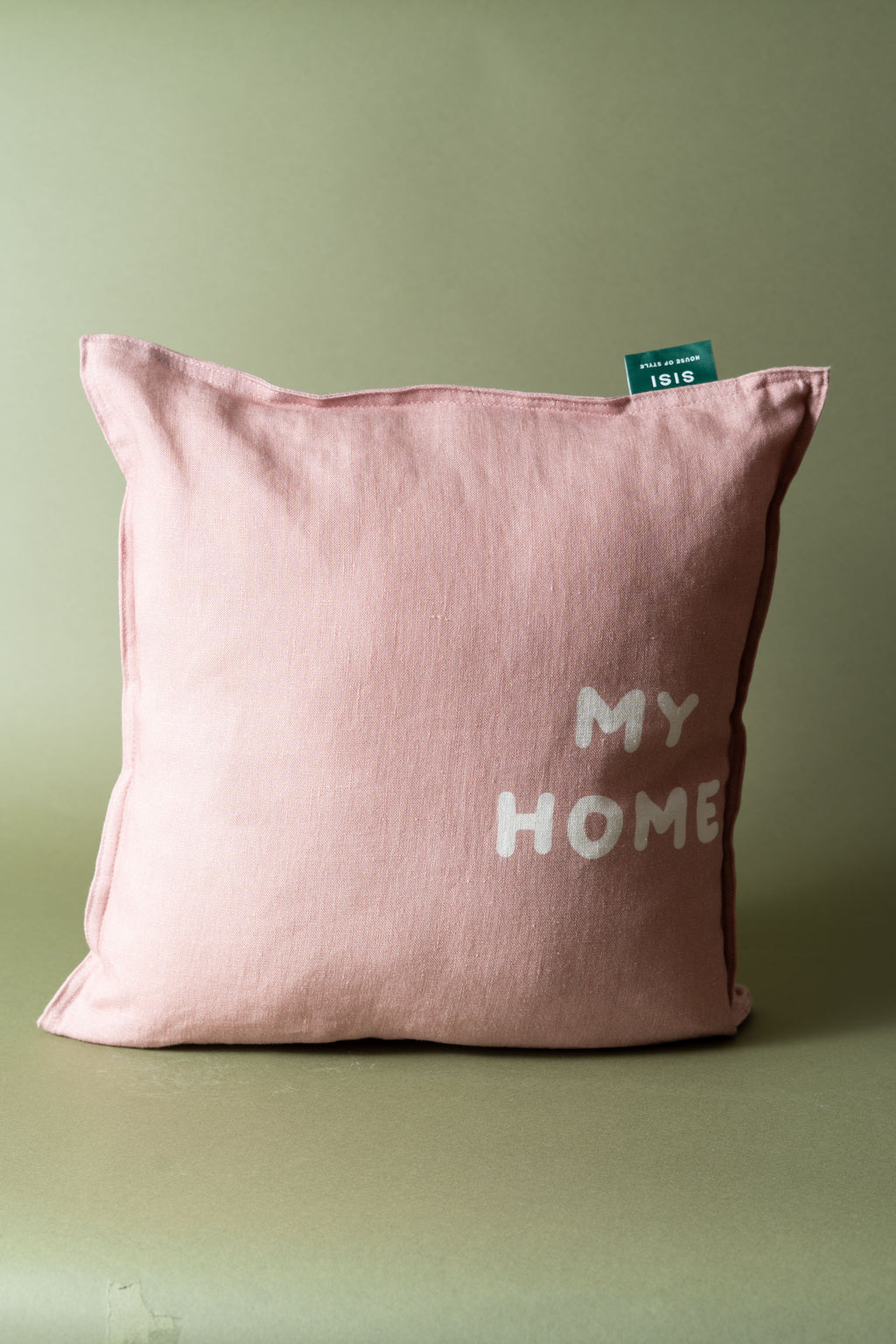 LINEN CUSHION MY HOME 40x40 CM