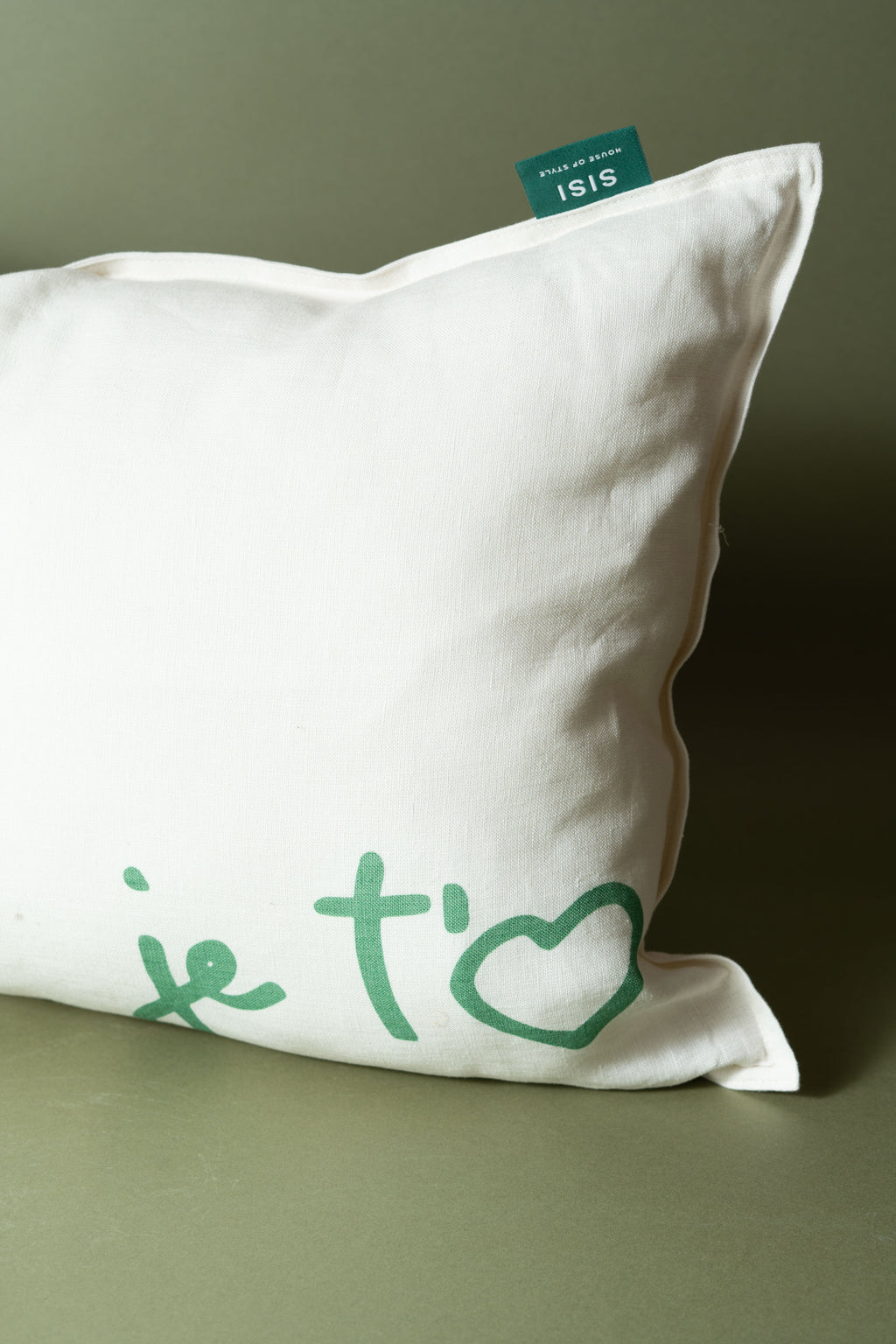 LINEN JE'TAIME CUSHION 40x60 CM