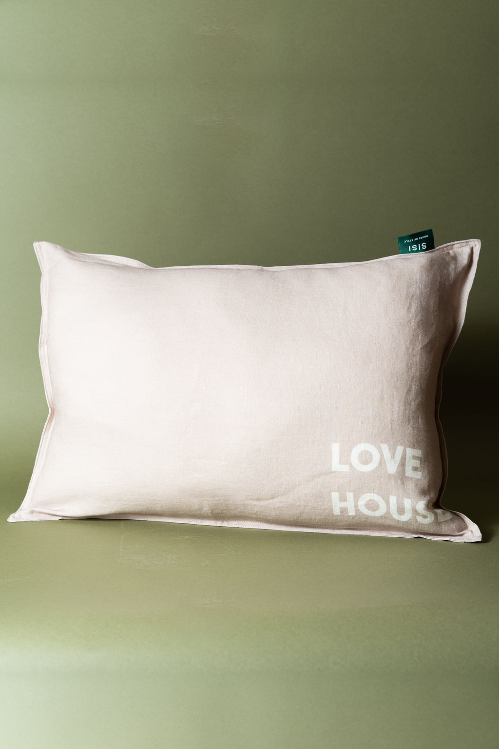 LINEN LOVE HOUSE CUSHION 40X60CM