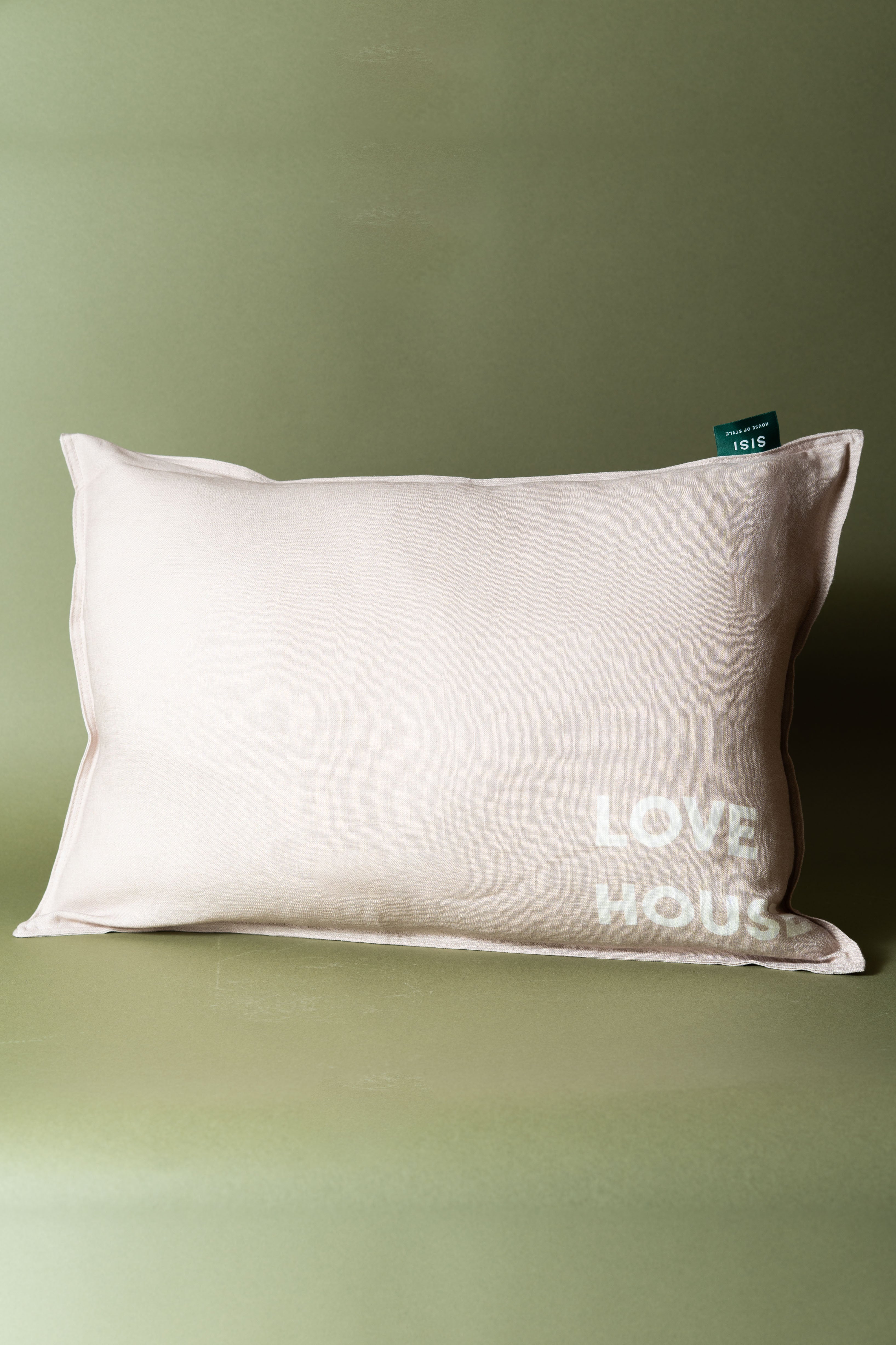 LINEN LOVE HOUSE CUSHION 40X60CM