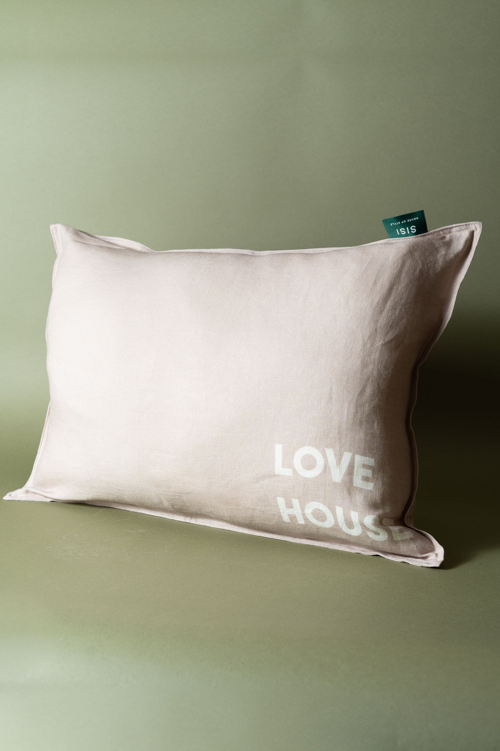 LINEN LOVE HOUSE CUSHION 40X60CM
