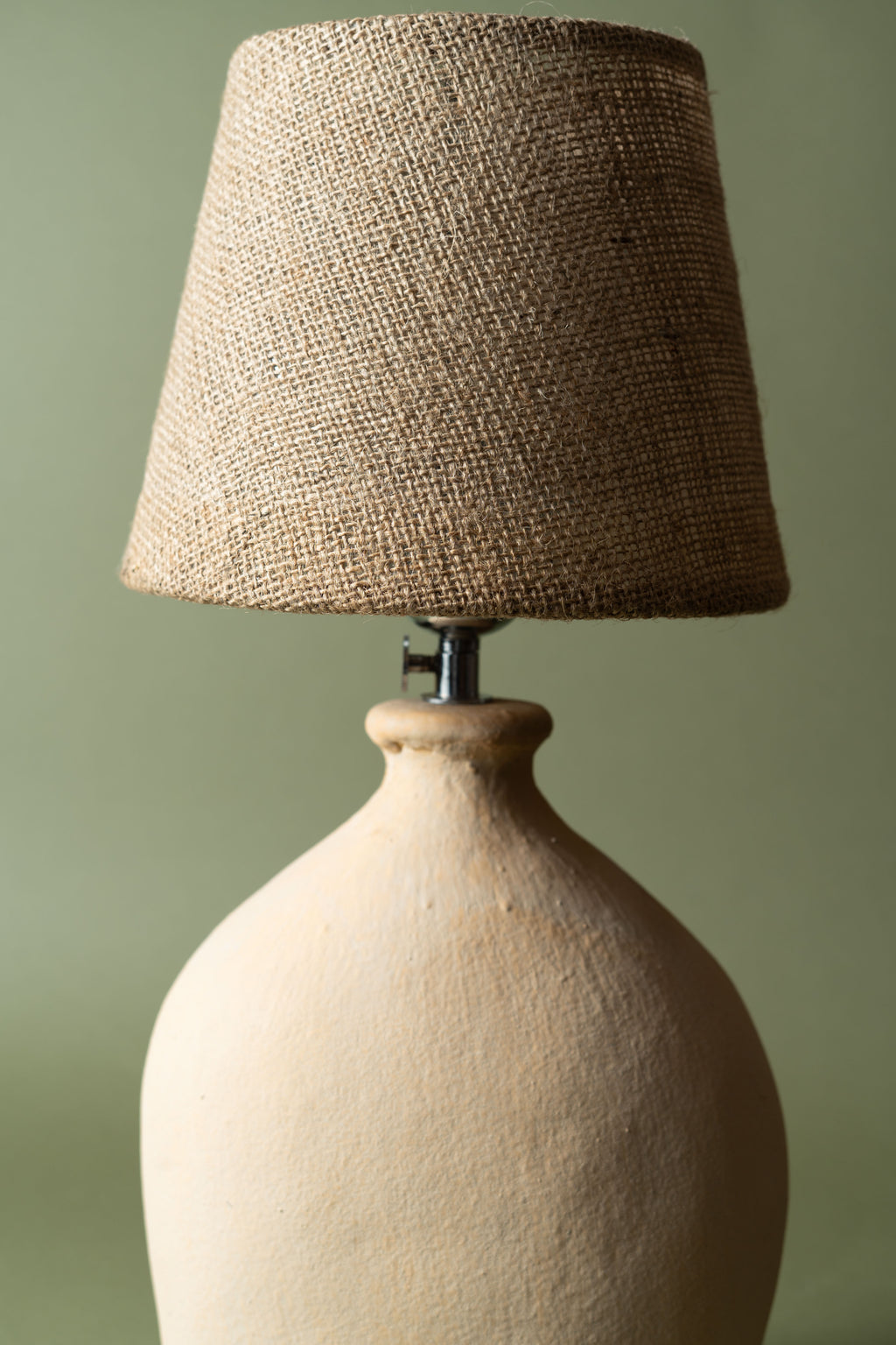 Terra Cotta Lamp