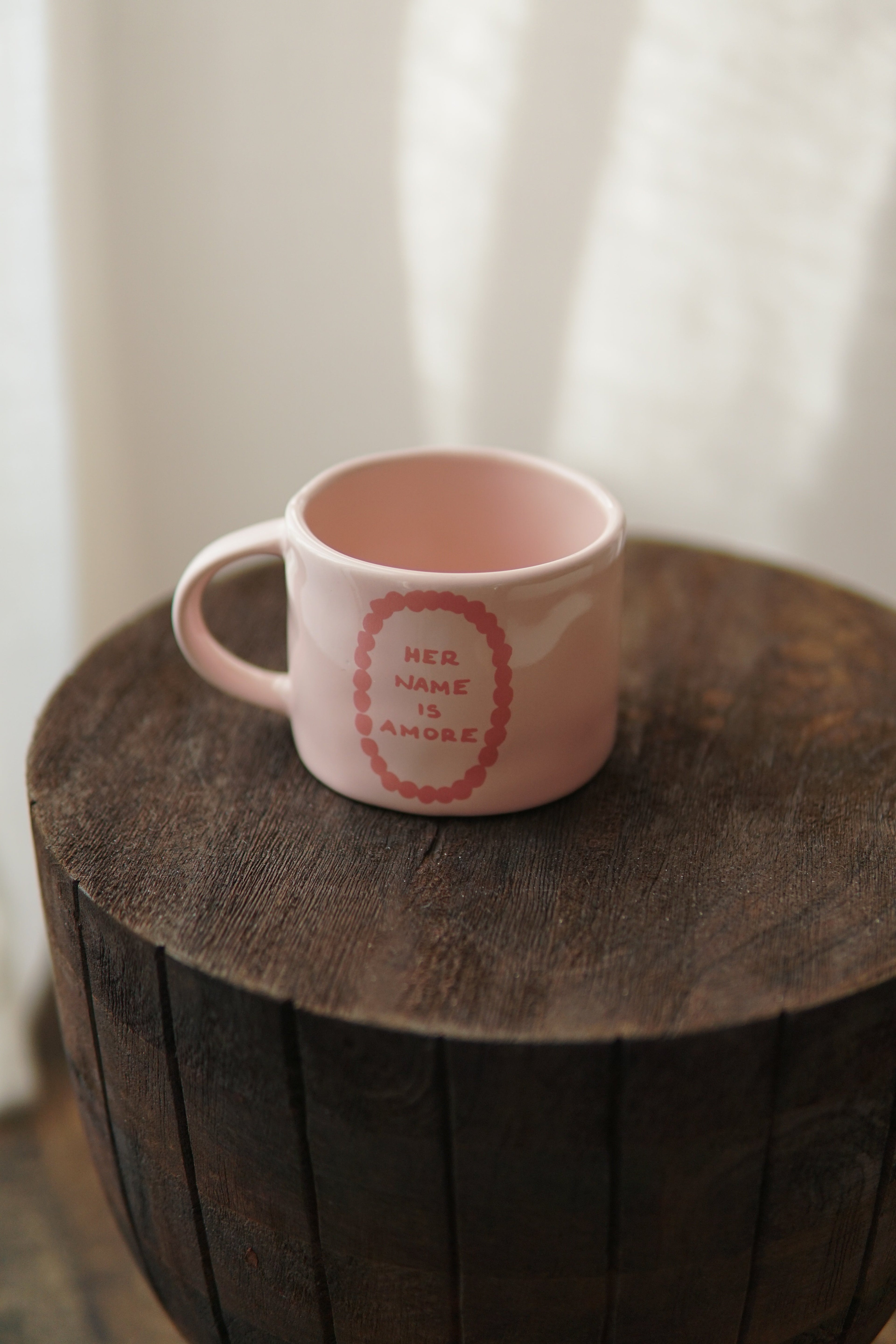 HER NAME IS AMORE MUG