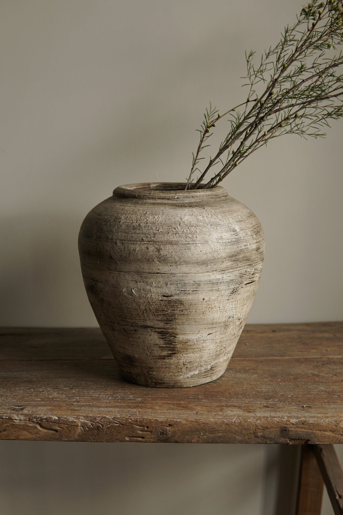 TERRACOTTA VASE MISS ROZI