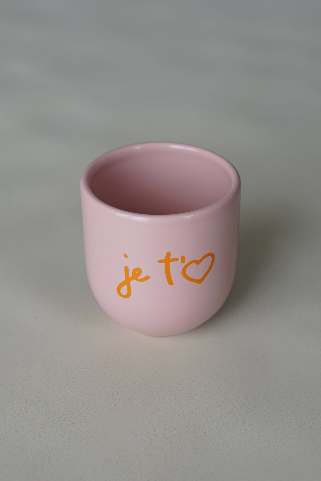 PINK JE T'AIME MUG