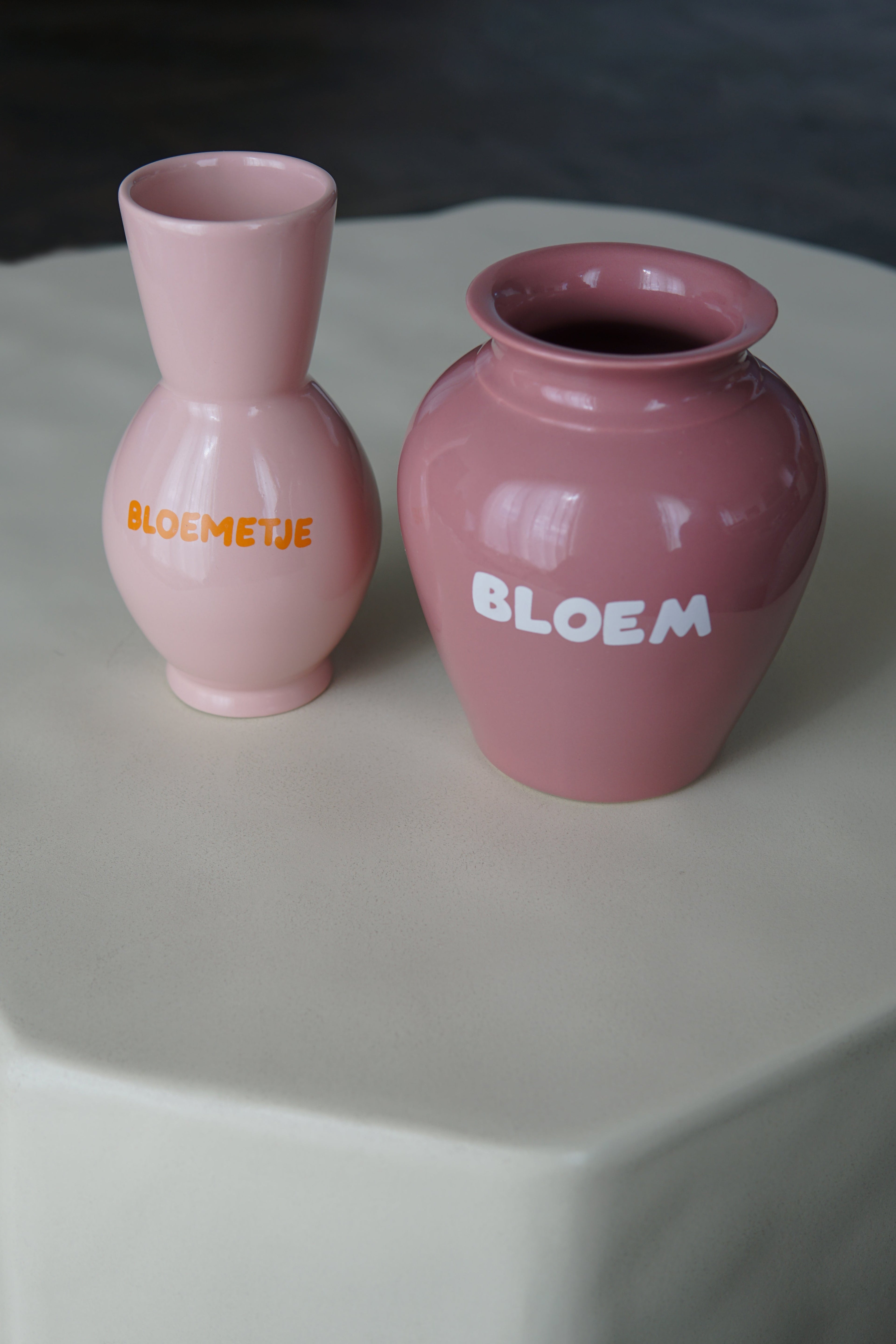 PINK BLOEM VASE