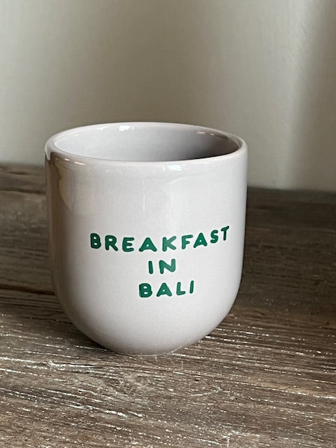 BREAKFAST IN BALI MUG