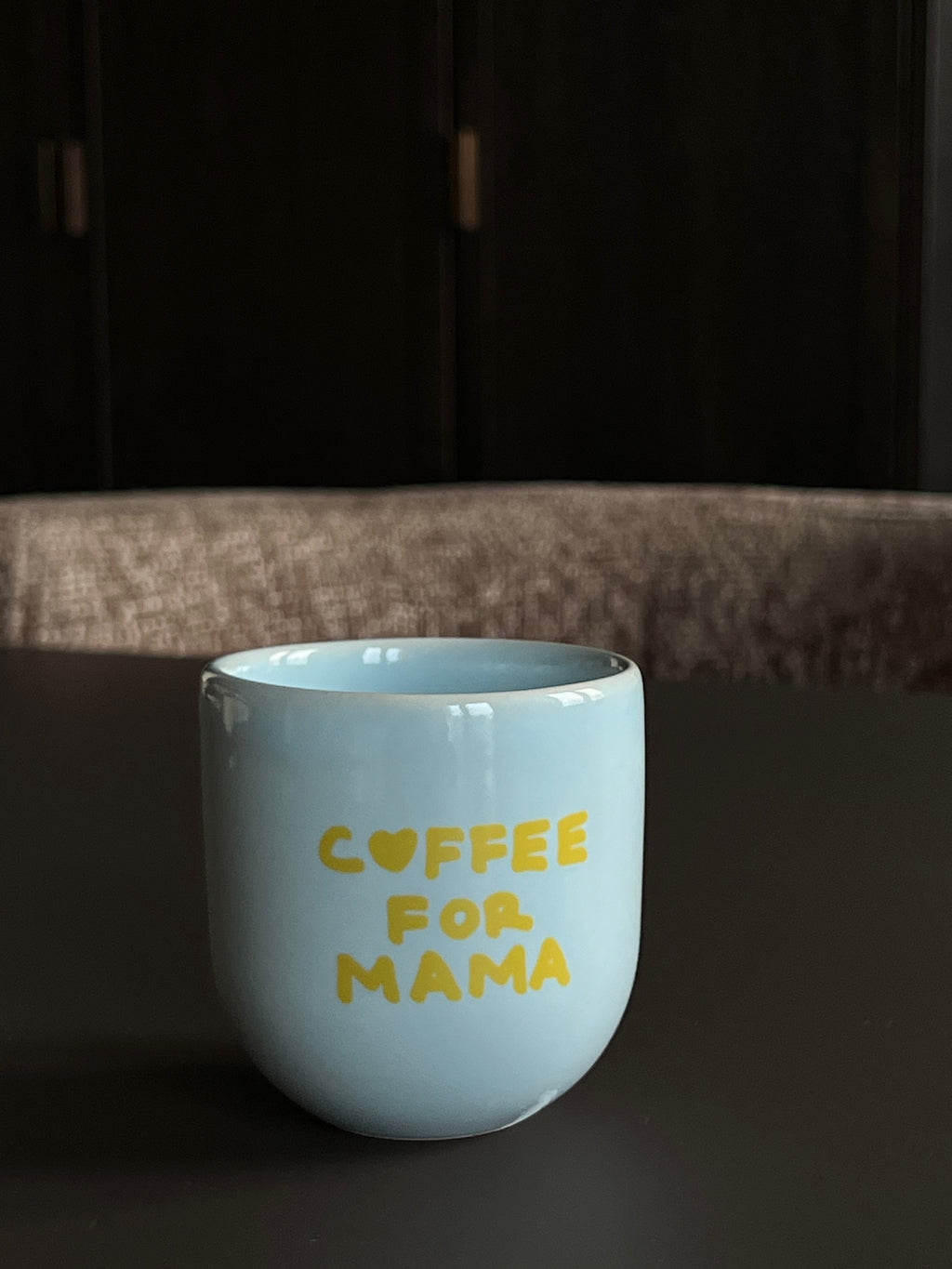 COFFEE FOR MAMAM, blue