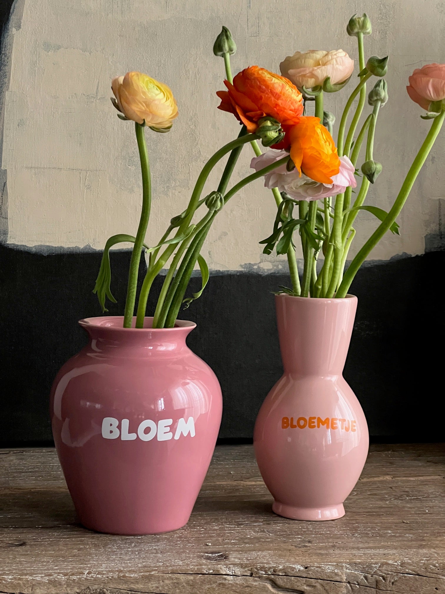 PINK BLOEM VASE