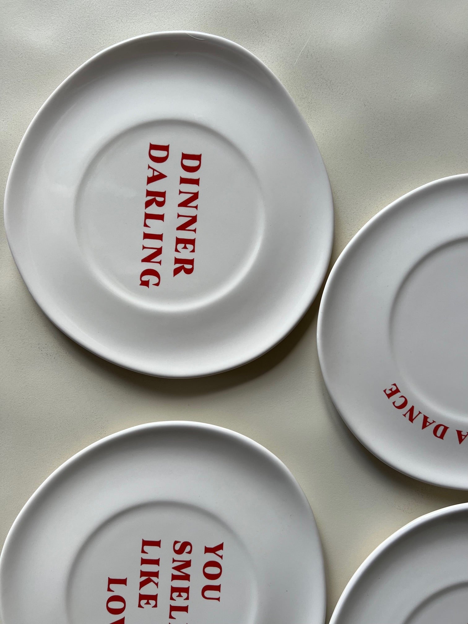 DINNER DARLING PLATE