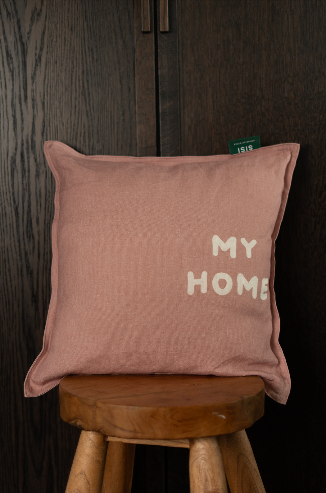 LINEN CUSHION MY HOME 40x40 CM