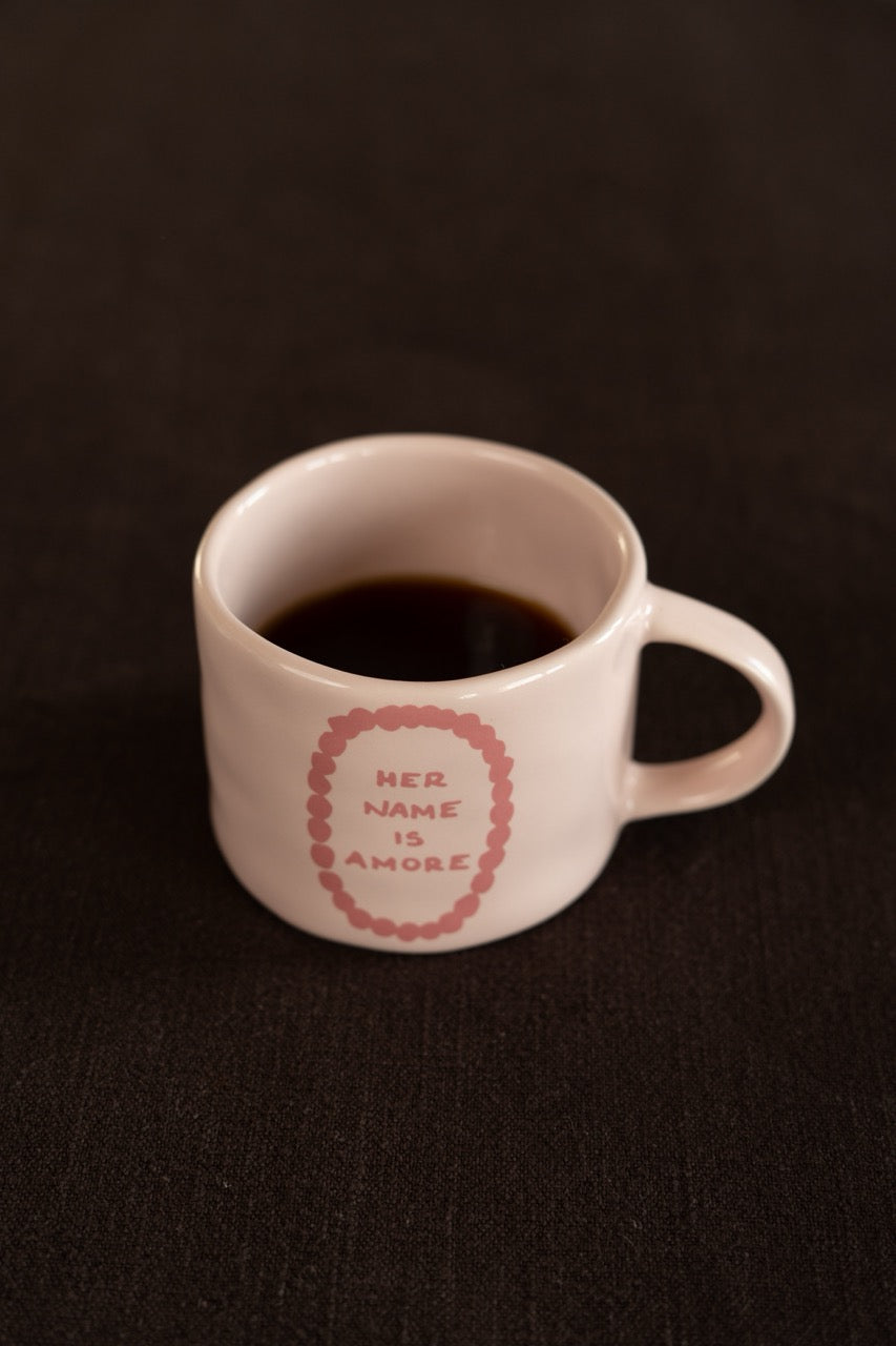 HER NAME IS AMORE MUG