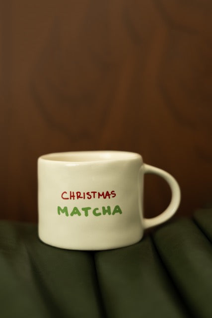 CHRISTMAS MATCHA MUG
