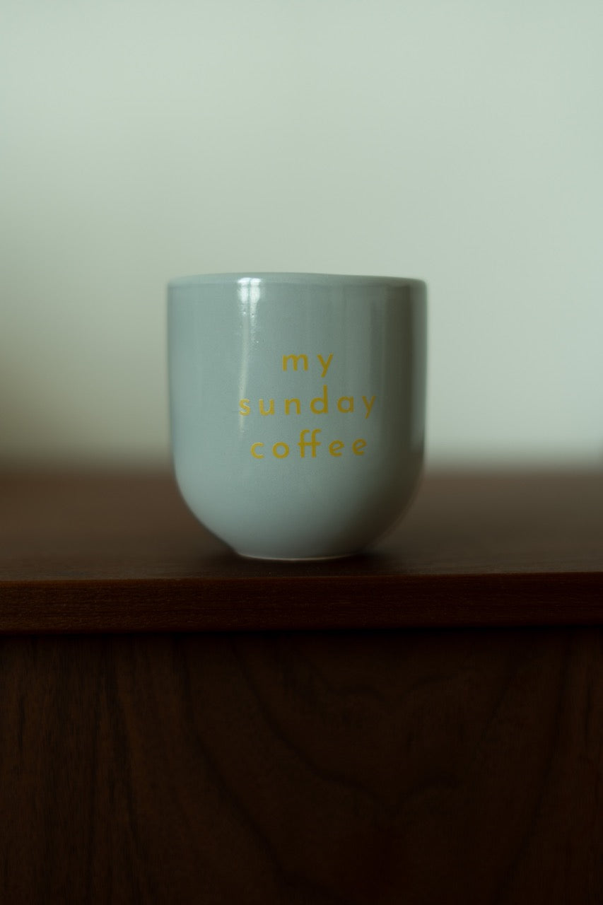 MY SUNDAY COFFEE MUG